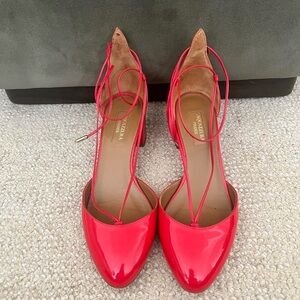 Aquazzura Women's Red Sandals